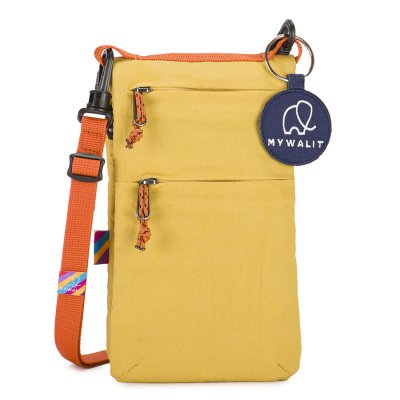 Small Flap Shoulder Bag - Yellow