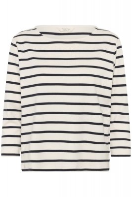 Part Two Nela T-Shirt Dark Navy Stripe