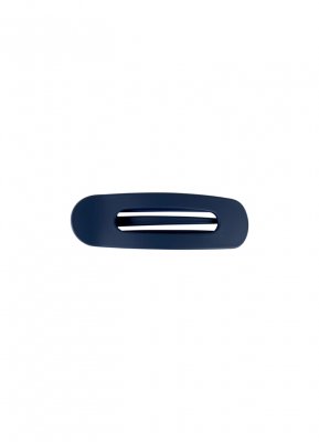 Black Colour Sussi Big Matt Hair Claw Navy