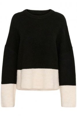 CULTURE NICKY KIMMY PULLOVER BLACK/WHITECAP