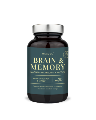 Nordbo Brain & Memory 90 kapslar
