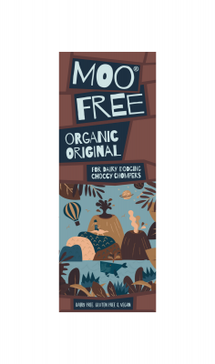 MooFree Premium Mjölkfri Mjölkchoklad Original 45% 80g Eko