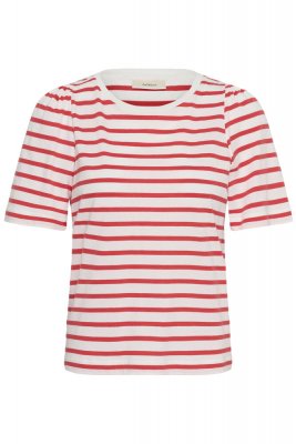 InWear PfiaIW Gathering Tshirt Red Slim ST
