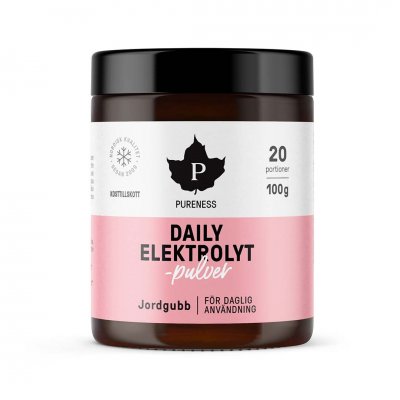 Pureness Daily Elektrolyt pulver Jordgubb