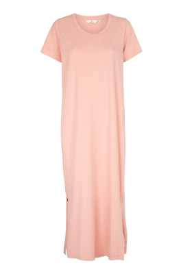 Basic Apparel Rebekka Dress Organic Cotton Rose Tan