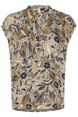 Culture Ibi Dittmarie Sl Blouse Sand Flower