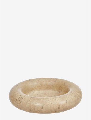 Oyoy Savi Marble Candleholder Large Beige