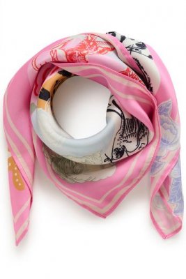 Culture Loli Banda Scarf  Red Animal