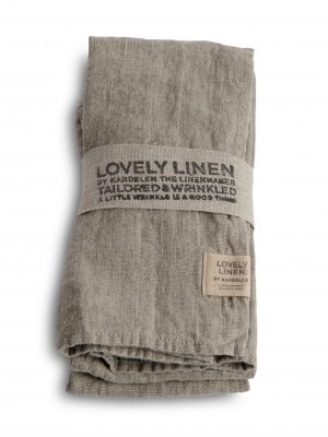 Lovely Linen Lovely Servett 45x45 Natural Beige
