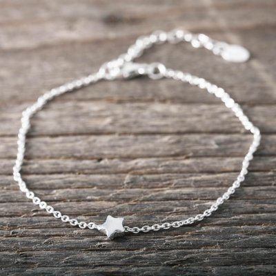 Faith Silverarmband liten stjärna