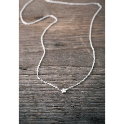 FAITH SILVERHALSBAND MINIBLOMMA
