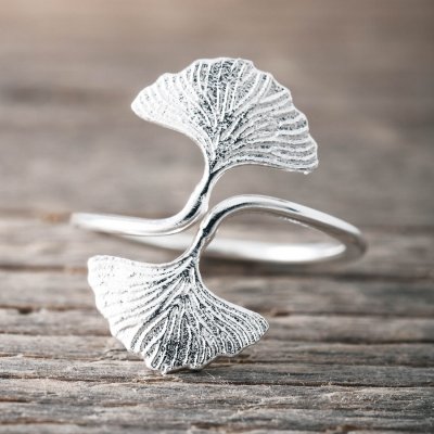 Faith Ring Ginkoblad
