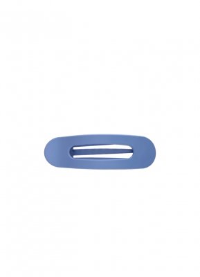 Black Colour Sussi Big Matt Hair Claw Sky Blue