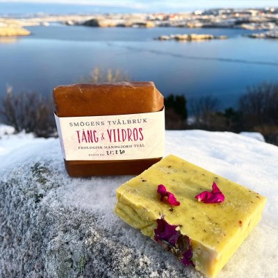 Smögens Tvålbruk Tång & Vildros Handgjord Ekologisk tvål från Smögen