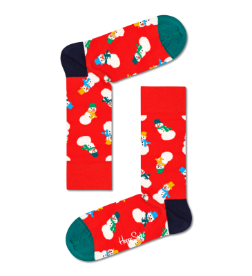 Happy Socks Snowman Sock Stl.36-40