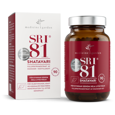SRI81 Shatavari 90 kapslar