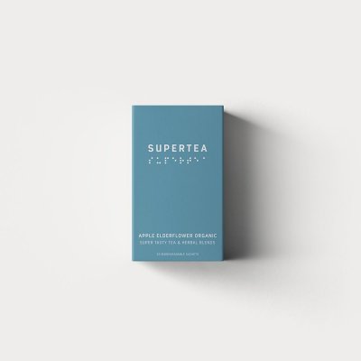 TEMINISTERIET SUPERTEA APPLE ELDERFLOWER ORGANIC 20 P