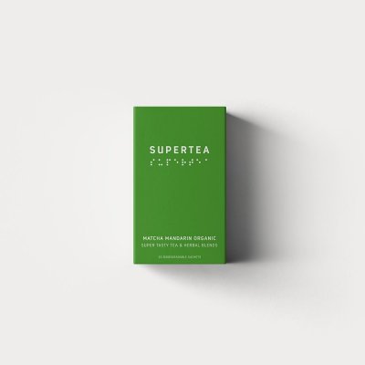 TEMINISTERIET SUPERTEA MATCHA MANDARIN ORGANIC 20 P