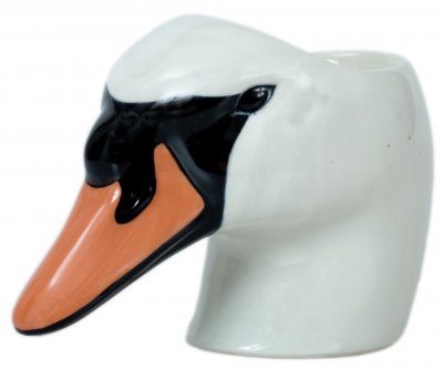 Quail Ceramics Swan Face Egg Cup
