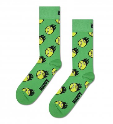 Happy Socks Tennis Ball Sock Green 41-46