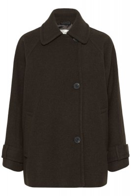 InWear Thora Minona Coat R Chocolate Brown