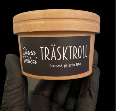Järna Tvåleri Lermask Träsktroll