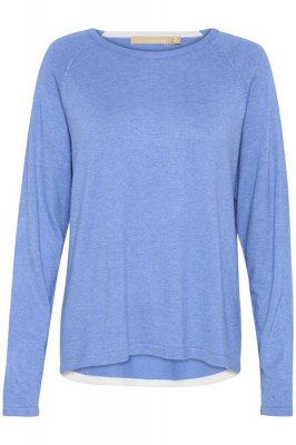 Culture Annemarie Solid Jumper Ultramarine Melange