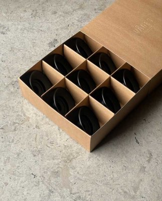 Våges Ljushållare Burk Black