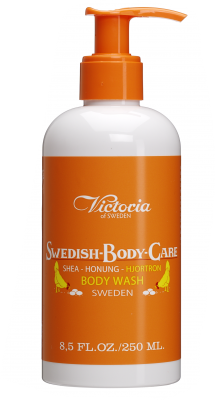 Victoria Soap Body Wash Shea Honung-Hjortron, 250ml Swedish Body Care