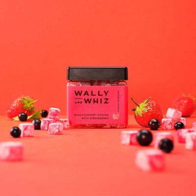 Wally and Whiz Blackcurrant with Strawberry 240g