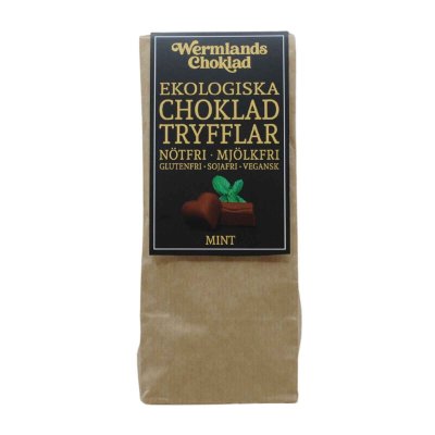 Wermlandschoklad Ekologiska Chokladtryfflar Mint 200 g