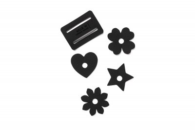 MiLLE W NORDISK DESIGN Wineglas Charms Black