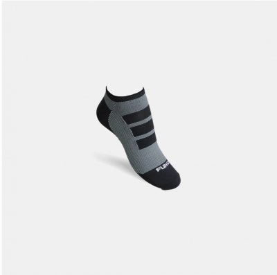 Funq Wear Light Weight No Show Sockor Balance Black