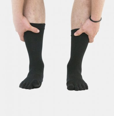 Funq Wear Five Tåstrumpor Brilliant Black