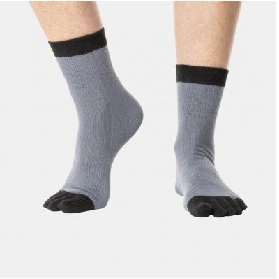 Funq Wear Happy Five Tåstrumpor Gorgeos Grey