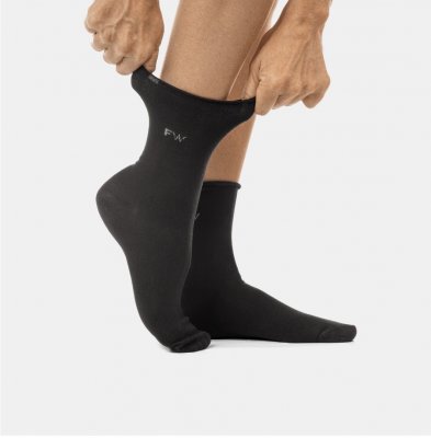 Funq Wear Roll'n Wide Bambustrumpor Brilliant Black