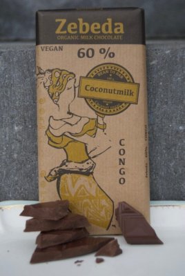 Zebeda Mörk Choklad 60% Kokosmjölk 100g