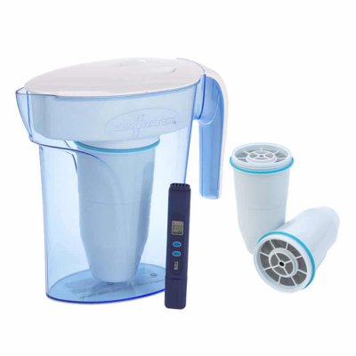 ZeroWater Startpaket Vattenfilterkanna 1,7 liter med 3 filter